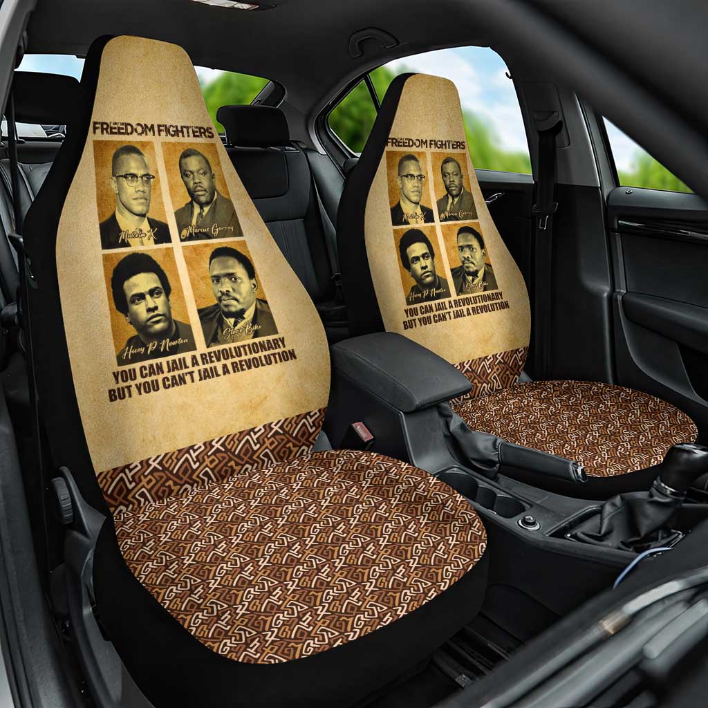 Revolutionary Freedom Fighters - Civil Rights Leaders Car Seat Cover