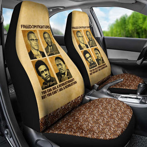 Revolutionary Freedom Fighters - Civil Rights Leaders Car Seat Cover