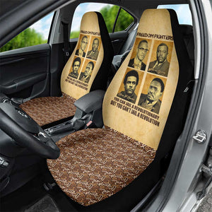 Revolutionary Freedom Fighters - Civil Rights Leaders Car Seat Cover