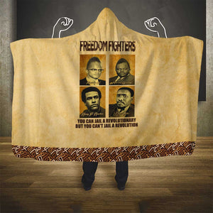 Revolutionary Freedom Fighters - Civil Rights Leaders Hooded Blanket