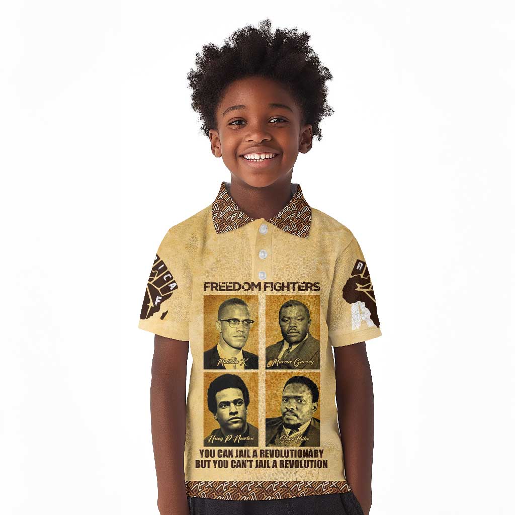 Revolutionary Freedom Fighters - Civil Rights Leaders Kid Polo Shirt