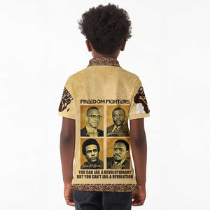 Revolutionary Freedom Fighters - Civil Rights Leaders Kid Polo Shirt