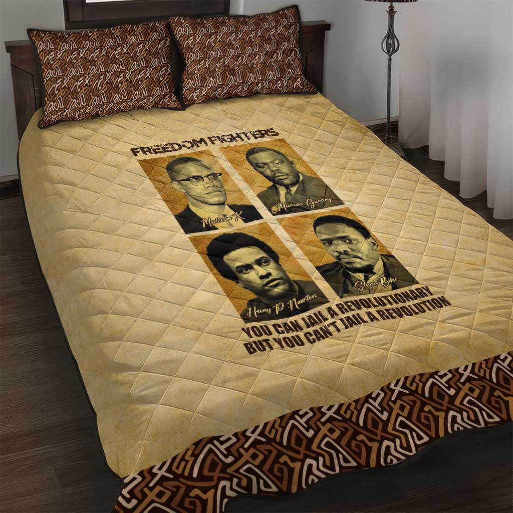 Revolutionary Freedom Fighters - Civil Rights Leaders Quilt Bed Set