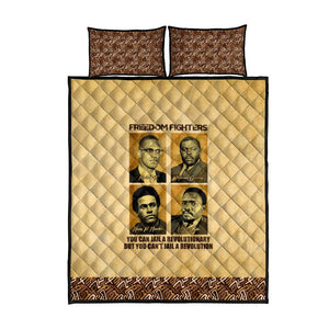 Revolutionary Freedom Fighters - Civil Rights Leaders Quilt Bed Set