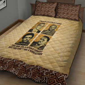 Revolutionary Freedom Fighters - Civil Rights Leaders Quilt Bed Set