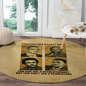 Revolutionary Freedom Fighters - Civil Rights Leaders Round Carpet