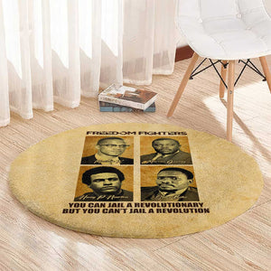 Revolutionary Freedom Fighters - Civil Rights Leaders Round Carpet