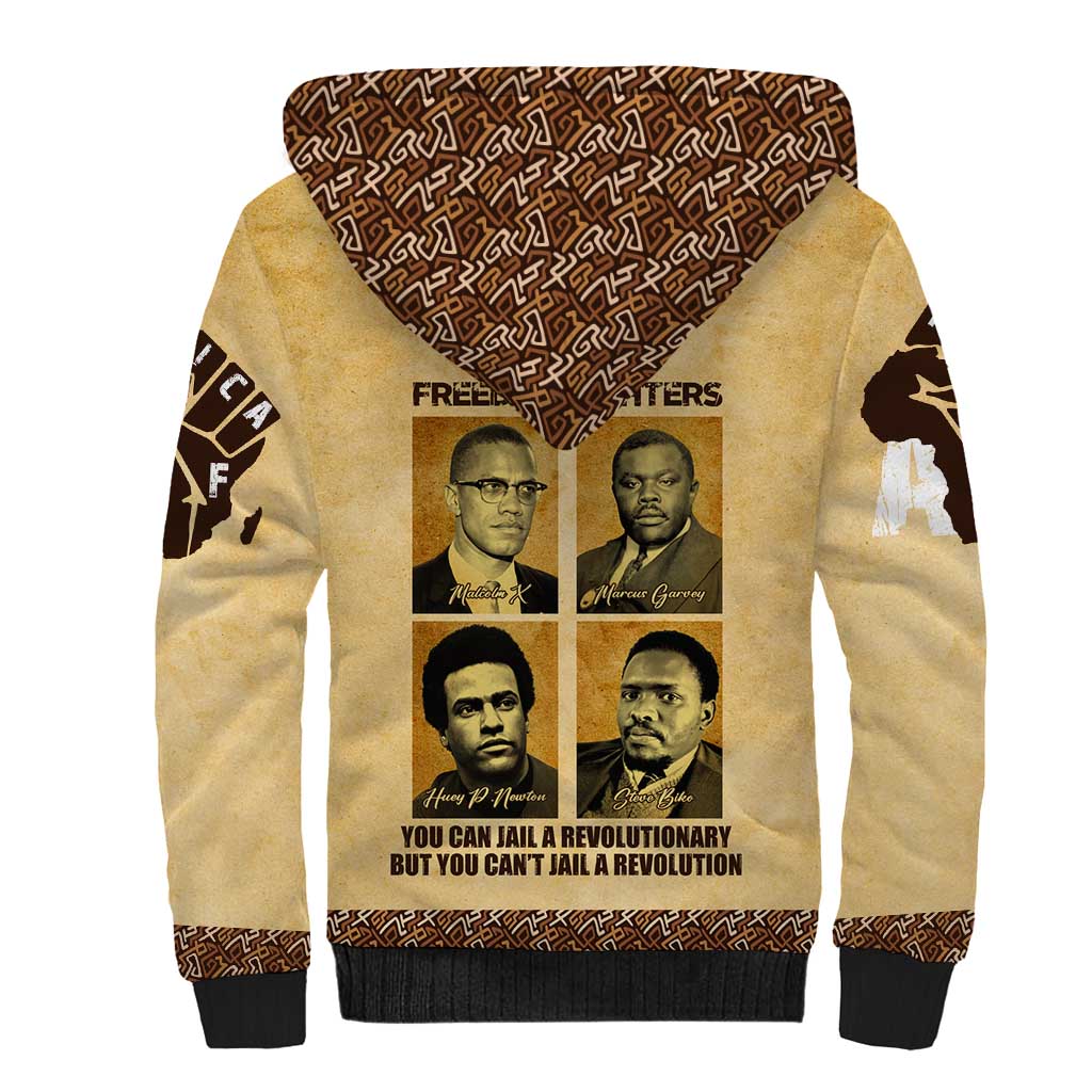 Revolutionary Freedom Fighters - Civil Rights Leaders Sherpa Hoodie