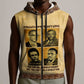 Revolutionary Freedom Fighters - Civil Rights Leaders Sleeveless Zip Hoodie - African Pride