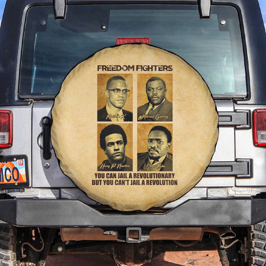 Revolutionary Freedom Fighters - Civil Rights Leaders Spare Tire Cover