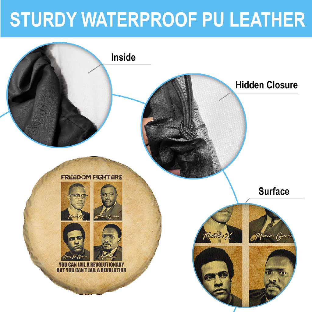 Revolutionary Freedom Fighters - Civil Rights Leaders Spare Tire Cover
