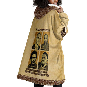 Revolutionary Freedom Fighters - Civil Rights Leaders Wearable Blanket Hoodie