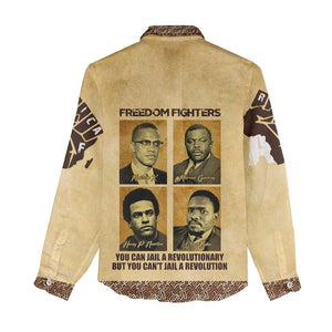 Revolutionary Freedom Fighters - Civil Rights Leaders Women Casual Shirt