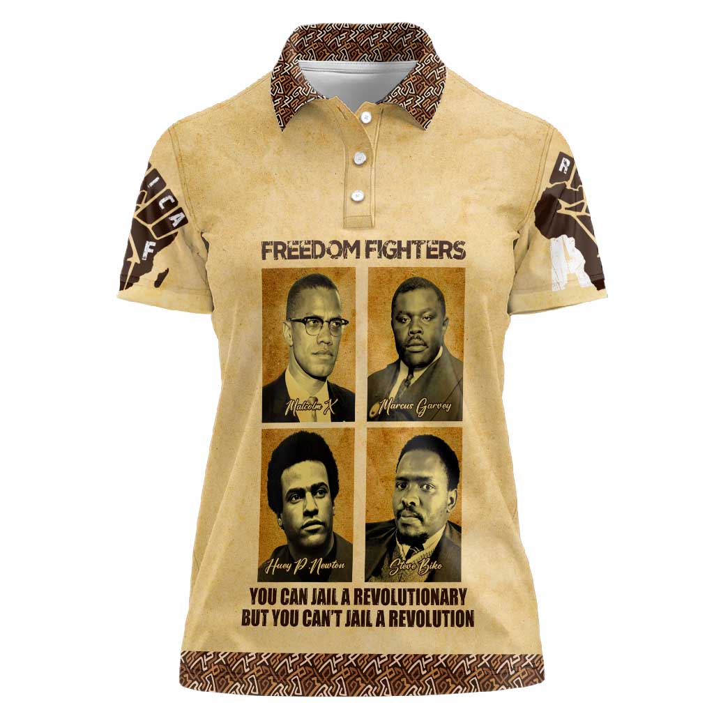 Revolutionary Freedom Fighters - Civil Rights Leaders Women Polo Shirt