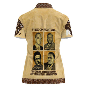 Revolutionary Freedom Fighters - Civil Rights Leaders Women Polo Shirt