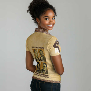 Revolutionary Freedom Fighters - Civil Rights Leaders Women Polo Shirt