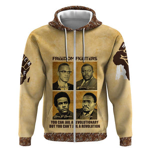 Revolutionary Freedom Fighters - Civil Rights Leaders Zip Hoodie