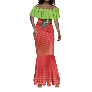 Afro Santa Braaap Mermaid Dress Motorcross Christmas