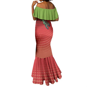 Afro Santa Braaap Mermaid Dress Motorcross Christmas