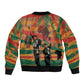 African American 1968 Bomber Jacket Black Power Fists of Freedom