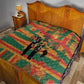 African American 1968 Quilt Black Power Fists of Freedom