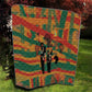 African American 1968 Quilt Black Power Fists of Freedom