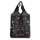 Christmas Tree Breast Cancer Afro Grocery Bag Survivor African