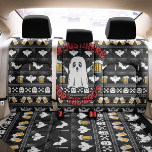 Christmas Africa Boo Beer Back Car Seat Cover I'm Just Here For The Boss