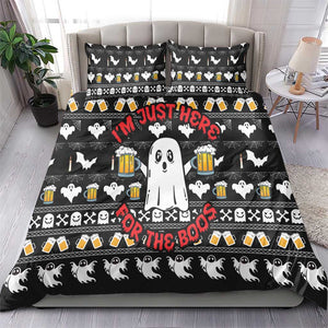 Christmas Africa Boo Beer Bedding Set I'm Just Here For The Boss