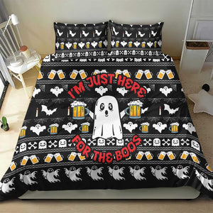 Christmas Africa Boo Beer Bedding Set I'm Just Here For The Boss