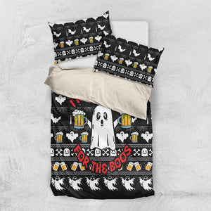 Christmas Africa Boo Beer Bedding Set I'm Just Here For The Boss