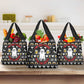 Christmas Africa Boo Beer Grocery Bag I'm Just Here For The Boss