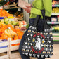 Christmas Africa Boo Beer Grocery Bag I'm Just Here For The Boss