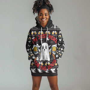 Christmas Africa Boo Beer Hoodie Dress I'm Just Here For The Boss