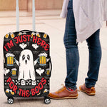 Christmas Africa Boo Beer Luggage Cover I'm Just Here For The Boss