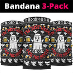 Christmas Africa Boo Beer Neck Gaiter I'm Just Here For The Boss DT03