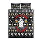 Christmas Africa Boo Beer Quilt Bed Set I'm Just Here For The Boss