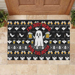 Christmas Africa Boo Beer Rubber Doormat I'm Just Here For The Boss