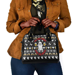 Christmas Africa Boo Beer Shoulder Handbag I'm Just Here For The Boss