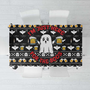 Christmas Africa Boo Beer Tablecloth I'm Just Here For The Boss