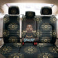 Personalized Afro Women Back Car Seat Cover Powerful African Pattern