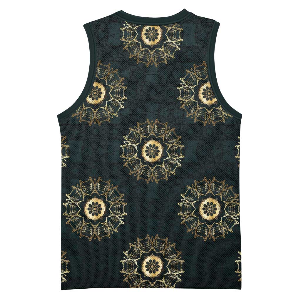 Personalized Afro Women Basketball Jersey Powerful African Pattern DT03