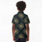 Personalized Afro Women Kid Polo Shirt Powerful African Pattern