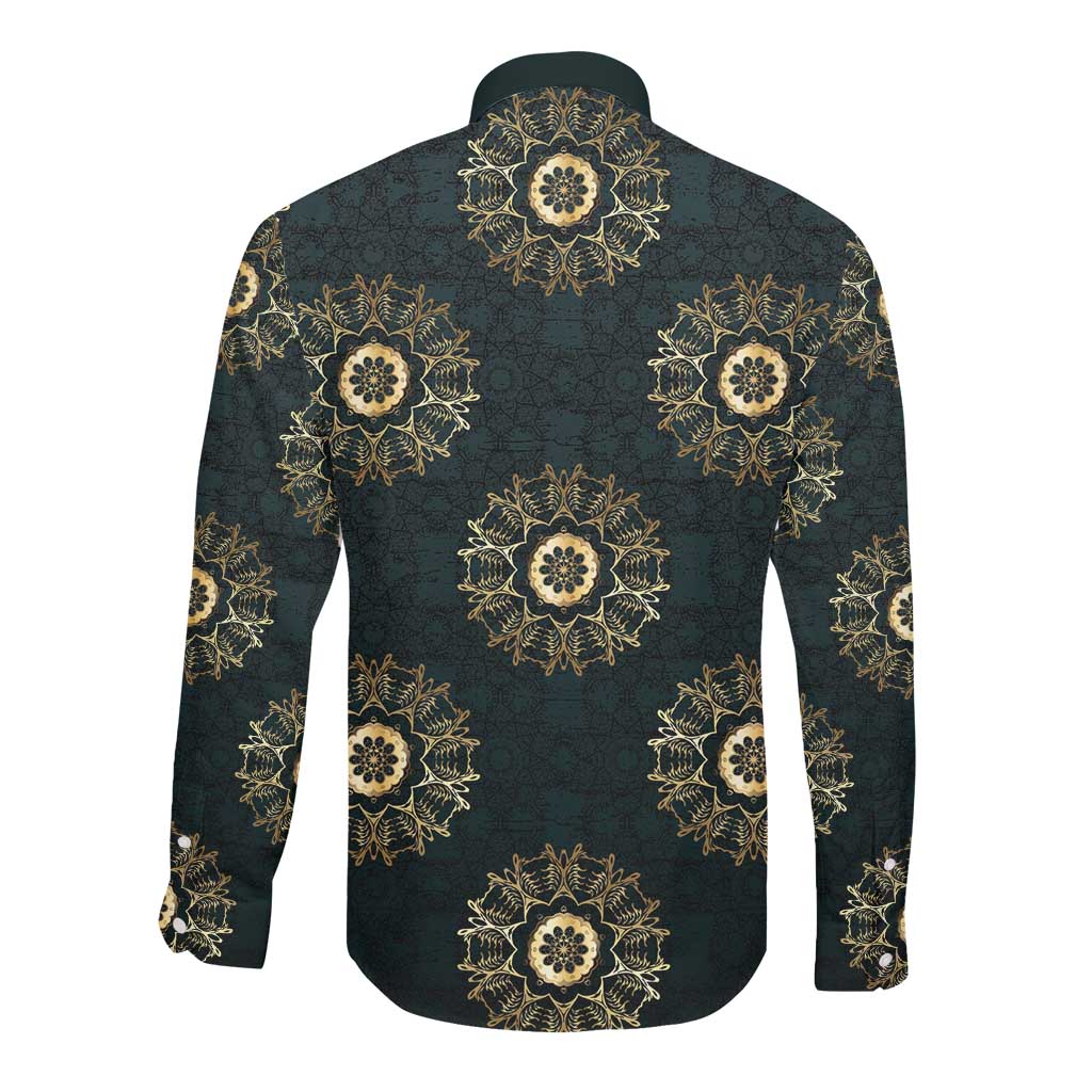 Personalized Afro Women Long Sleeve Button Shirt Powerful African Pattern