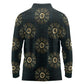 Personalized Afro Women Long Sleeve Polo Shirt Powerful African Pattern