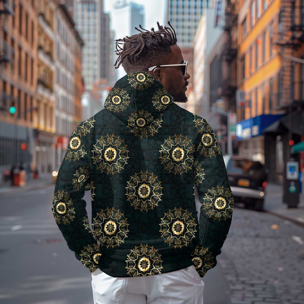 Personalized Afro Women Zip Hoodie Powerful African Pattern