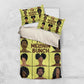The Melanin Bunch African Bedding Set Afro Black People