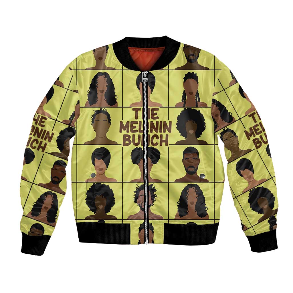 The Melanin Bunch African Bomber Jacket Afro Black People