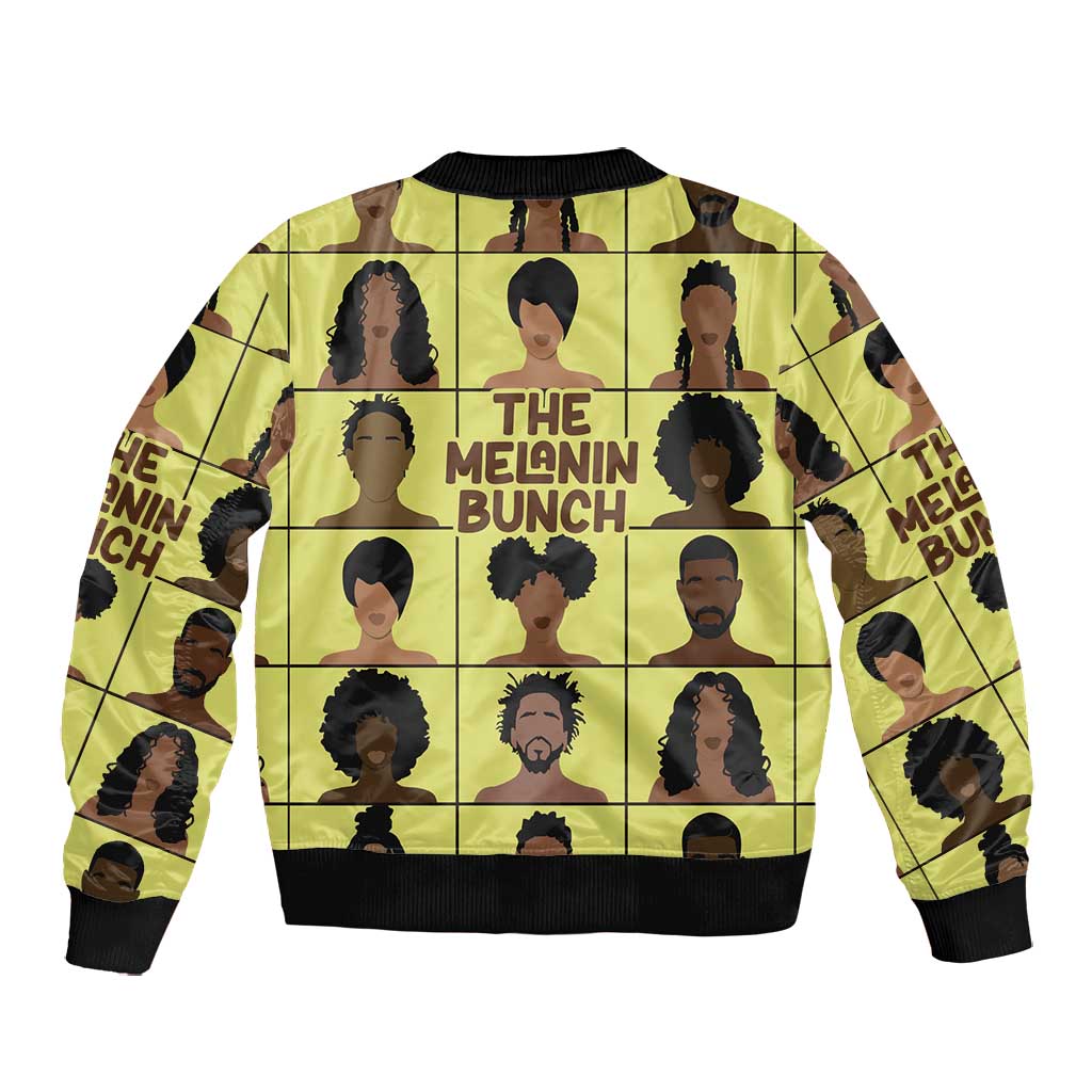 The Melanin Bunch African Bomber Jacket Afro Black People