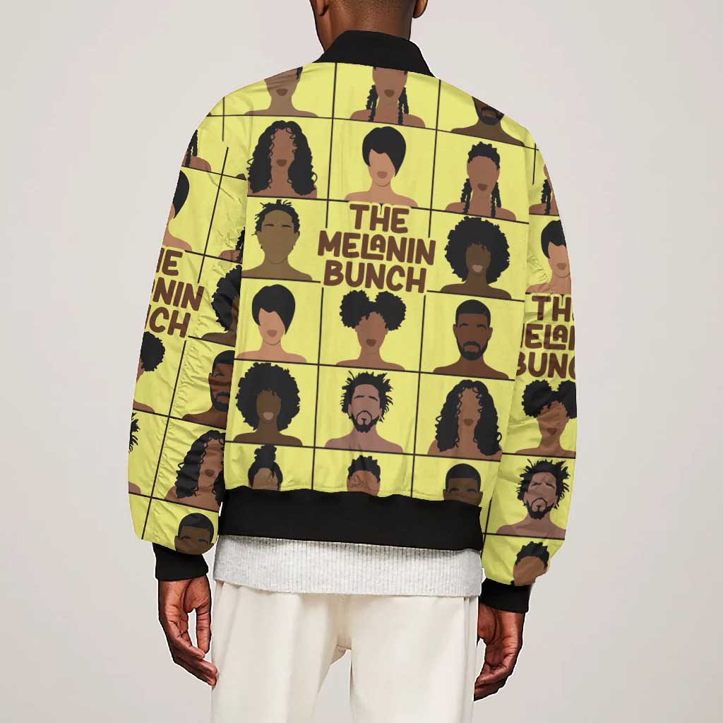 The Melanin Bunch African Bomber Jacket Afro Black People